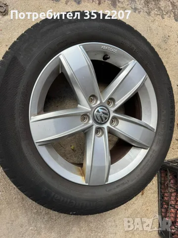 АЛУМИНИЕВИ ДЖАНТИ 16ЦОЛА Volkswagen , снимка 2 - Гуми и джанти - 55415542