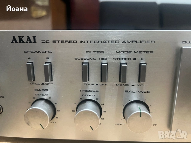 AKAI AM U-03, снимка 3 - Ресийвъри, усилватели, смесителни пултове - 54586006