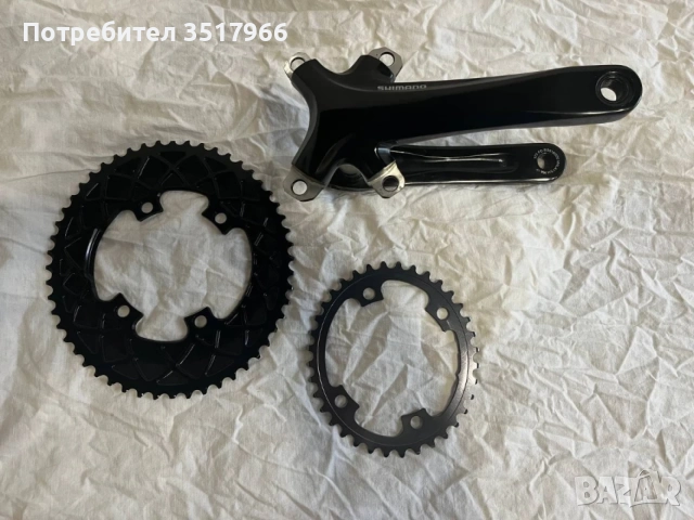 Absolute Black Oval с курбел Shimano 