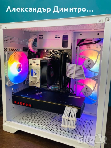 Геймърски Ryzen 5 3600 ,Vega64 8GB,16GB RAM,256 m.2 SSD+1TB HDD, снимка 2 - Геймърски - 55155890