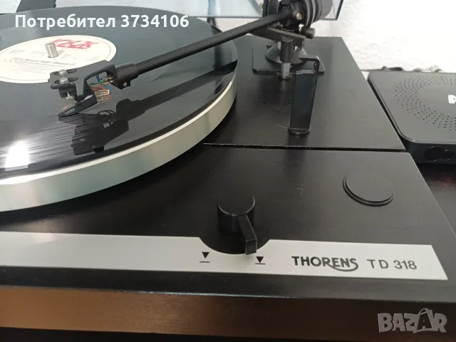 грамофон Thorens TD 318, снимка 16 - Грамофони - 55419675