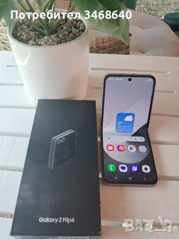 Продавам телефон Самсунг Z flip 6/ 512/ , снимка 5 - Samsung - 54978743