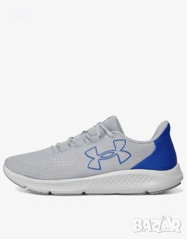 👟 UNDER ARMOUR Charged Pursuit 3 – Grey/Blue , снимка 5 - Маратонки - 54600004