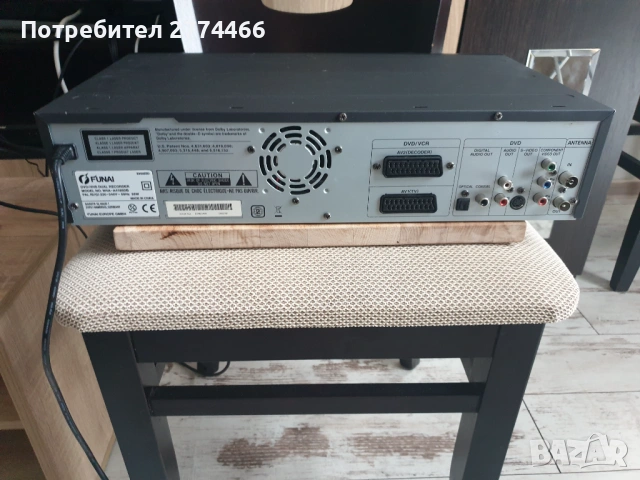 FUNAI - W4A-A4180DB, двустранен Рекордер!, снимка 3 - Друга електроника - 53951570