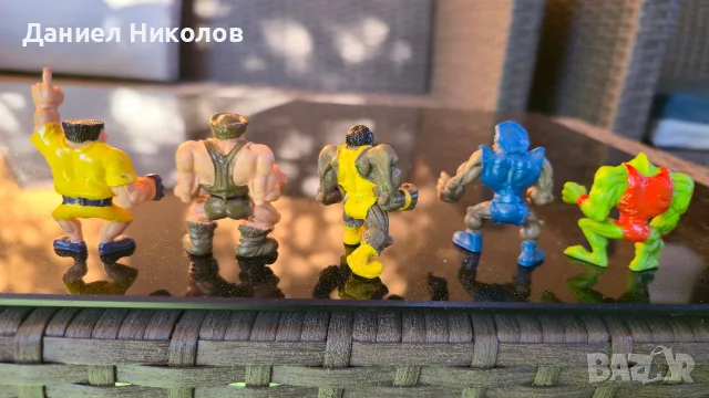Разбойници / Monster wrestlers in my pocket, снимка 2 - Колекции - 55674766