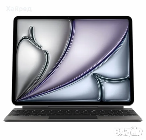  Нов Apple Magic Keyboard за iPad 13” – Оригинална клавиатура с тъчпад, Немска подредба
