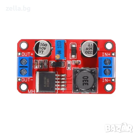 DC-DC Boost конвертор XL6019 5A, 3V-35V към 5V-40V, регулируем за Arduino LED и соларни панели 10391, снимка 13 - Друга електроника - 54691951