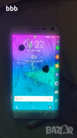 тестов екран за samsung galaxy note edge