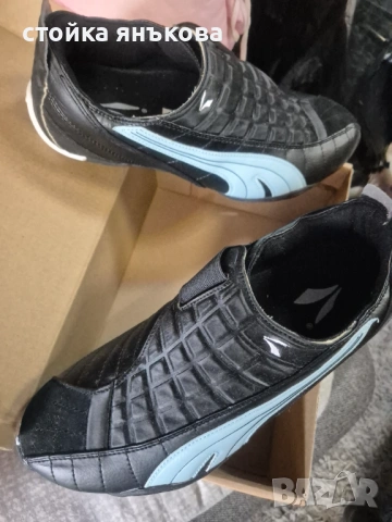 Продавам кожени маратонки черно със синьо 38,39 40 размер., снимка 6 - Маратонки - 22666681