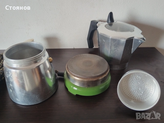 Немско керамично котлонче 550W с голяма кафеварка , снимка 10 - Котлони - 54609269