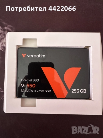 SSD 256 ЧИСТО НОВО , снимка 2 - Друга електроника - 55330293