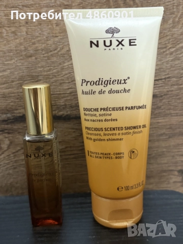 комплект Nuxe парфюм и душ гел