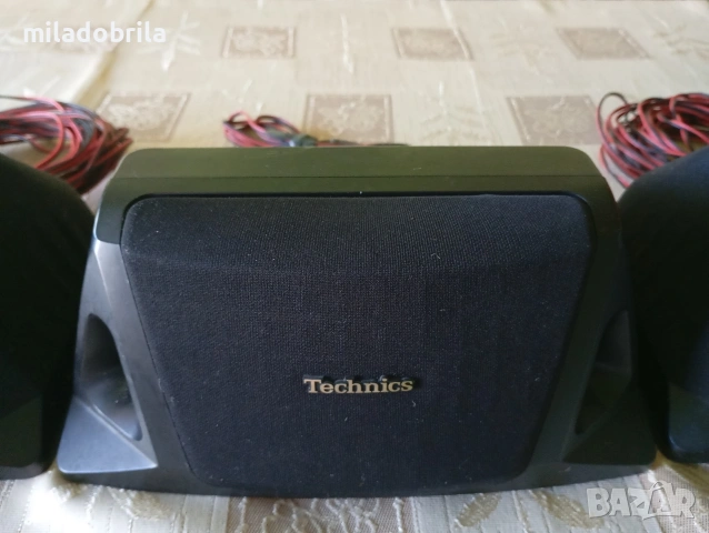 Technics централен високоговорител  + 2 тонколони , снимка 3 - Тонколони - 54561500