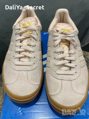 Обувки Adidas Originals Gazelle BOLD - розови размер 35,5, снимка 5 - Маратонки - 54153533