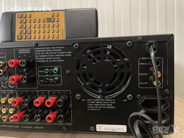 Onkyo Integra TX-DS838 AV ресивър – 165 € с дистанционно, снимка 8 - Ресийвъри, усилватели, смесителни пултове - 55499727