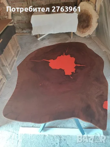 трапезна маса от чинар