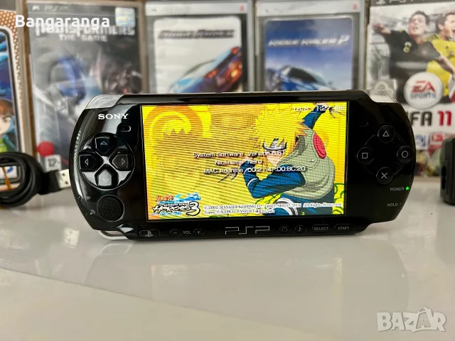 Sony PSP-3004 Slim + 7 ОРИГИНАЛНИ ИГРИ, снимка 4 - PlayStation конзоли - 55702715
