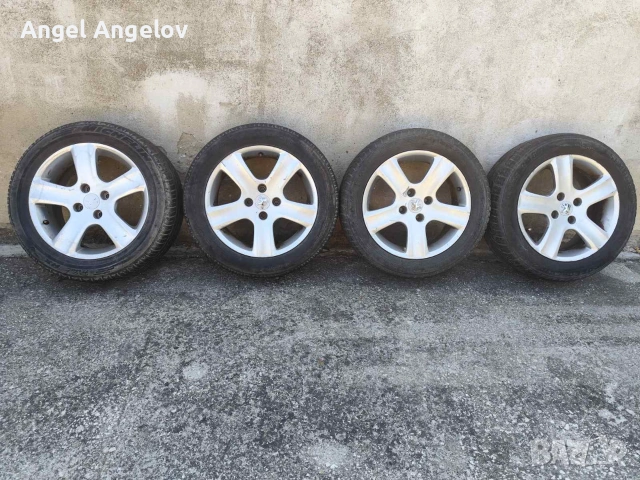 Алуминиеви джанти 7.5JX16H2  4X108 Ц.О 65.1 4 Броя за Peugeot 207 208 307 307 CC 308 1.6 16V (2003) 