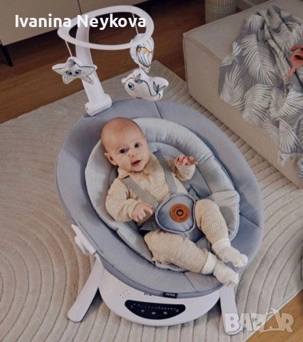 “Lionelo Bella 2 in 1” Бебешка люлка със седалка и кош, снимка 7 - Детски люлки - 54316687