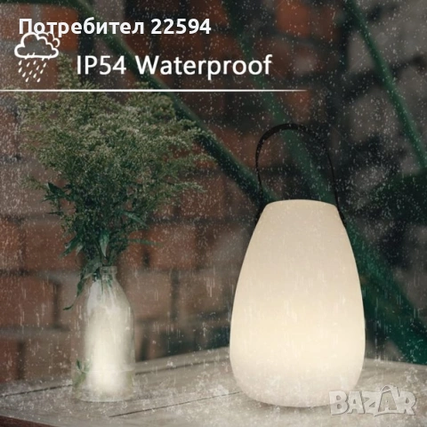 FUYO LED Презареждаема Настолна Лампа , снимка 5 - Настолни лампи - 54800509