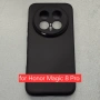Honor Magic 8 Pro силиконов гръб защита на камерите черен мат , снимка 3
