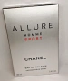 Неразопакован мъжки парфюм CHANEL ALLURE HOMME SPORT 100ml, снимка 1