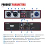 USB аудио интерфейс 2-in-2-out 32-bit/384kHz DSP 48V, домашно студио – NMX02, снимка 12