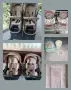 Количка Chipolino Duo Smart 3в1, Столчета за кола, Столчета за хранене Milk Shake, Обиколници Cotton, снимка 1