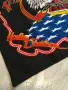 Harley Davidson Eagle Bandana Scarf  Vtg Made In USA шал, снимка 3