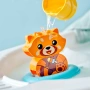 LEGO Duplo Моите първи забавления в банята плаваща червена панда 10964, снимка 2