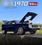 Метален реалистичен модел на  Dodge Charger 1970 / Dom's Car/ Fast and Furious/Бързи и Яростни, снимка 12