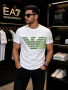 Emporio Armani EA7 бяла мъжка тениска – S, M, снимка 2