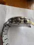SEIKO, Мъжки кварцов часовник аналогов хронограф WR 100M син циферблат., снимка 5