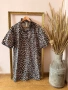H&M Нова рокля тип риза леопардов принт, снимка 8