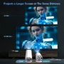 Смарт LED Проектор Magcubic® HY300 Pro Android 14 4K 260ANSI ТОП ЦЕНА, снимка 6