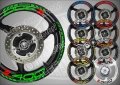 Kawasaki Z400 кантове и надписи за джанти, снимка 1