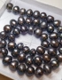 Огърлица от култивирани Таитянски перли (Tahitian perls)., снимка 1
