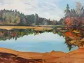 Рисувана картина Родопи, снимка 1