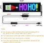 LED матричен панел Bluetooth APP Control USB 5V гъвкав LED екран превъртащ се текстов шаблон , снимка 2