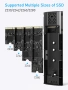 Чисто нова външна кутия Beikell за M.2 NVMe и SATA SSD диск – без инструменти, 10Gbps  , снимка 4