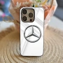 Силиконов Калъф за iPhone с лого Mercedes, снимка 3