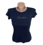 United Colors of Benetton дамска тениска къс ръкав тъмно синя 10/11 150 cm Organic Cotton, снимка 1