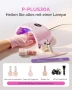 UV/LED лампа за маникюр MelodySusie 24W + подарък козметична чантичка, снимка 3