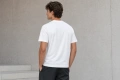 Мъжка тениска Maison Margiela — бяла с култовия цифров „Numbers" лого принт, снимка 2