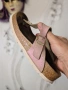 чехли Birkenstock GIZEH Suede Metallic Rose Copper номер 39 , снимка 11