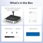 Нов Mac Mini M4 Pro хъб стойка TobenONE 4K HDMI DP NVMe SSD 10Gbps, снимка 9