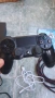 PS4 FAT 500 gb + 2 джойстика + кабели + игра, снимка 3