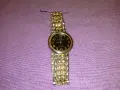Charles Delon 1097 G japan movt Hardness crystal water resis. one micr. 24gold plated watch часовник, снимка 1