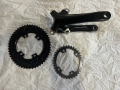 Absolute Black Oval с курбел Shimano , снимка 1