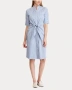RALPH LAUREN Wilda striped shirt dress, снимка 2